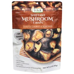 Dj&a Mushrooms Shiitake Crisps - 2.3 OZ