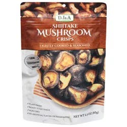 Dj&a Mushrooms Shiitake Crisps - 2.3 OZ