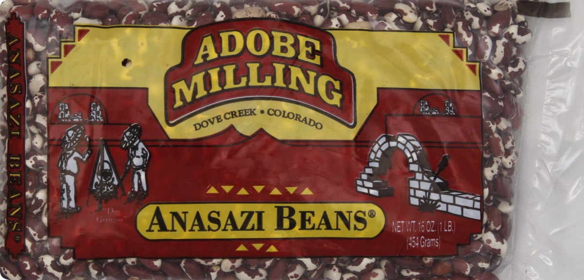 slide 1 of 5, Adobe Milling Anasazi Beans 16 oz, 16 oz