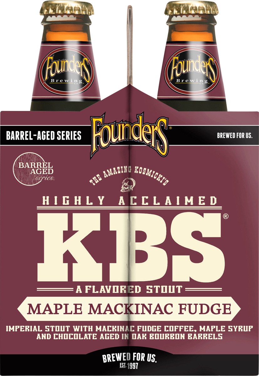 slide 6 of 6, Founders Brewing Co. 6 Pack Barrel-Aged Series Maple Mackinac Fudge Beer 1 ea, 12 oz