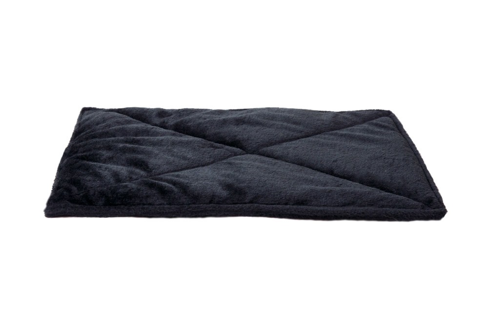 slide 1 of 1, Furhaven Thermanap Warming Small Pet Mat - Black, 1 ct