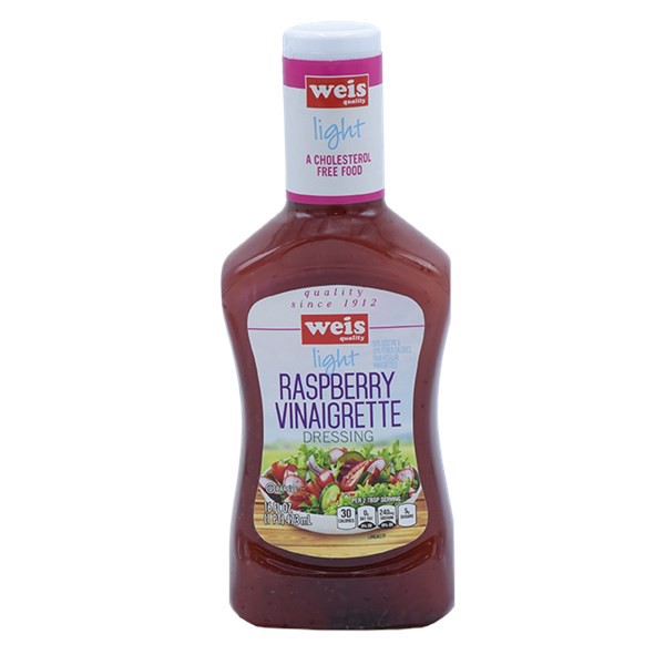 slide 1 of 1, Weis Quality Light Raspberry Vinaigrette Dressing, 16 fl oz