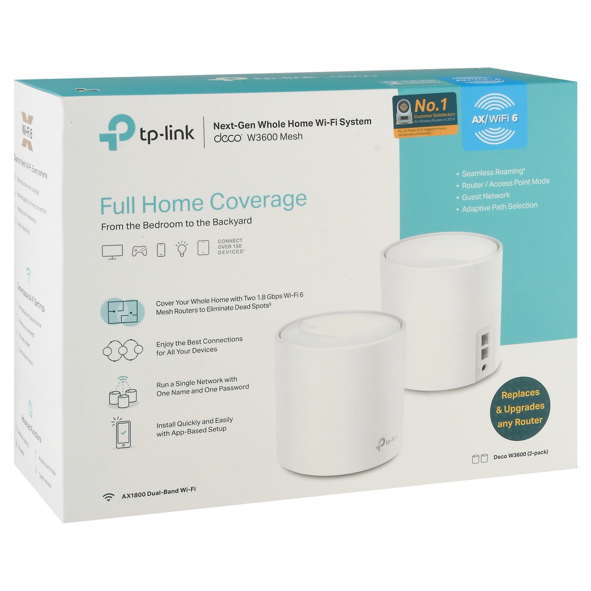 slide 2 of 9, TP-Link Tp-Link Whole Home Mesh Wifi System, 2 ct