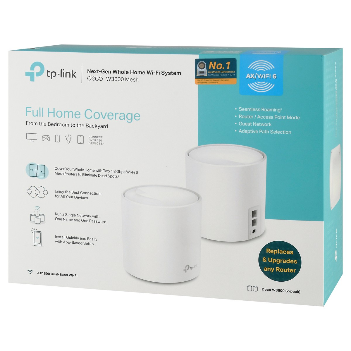 slide 9 of 9, TP-Link Tp-Link Whole Home Mesh Wifi System, 2 ct