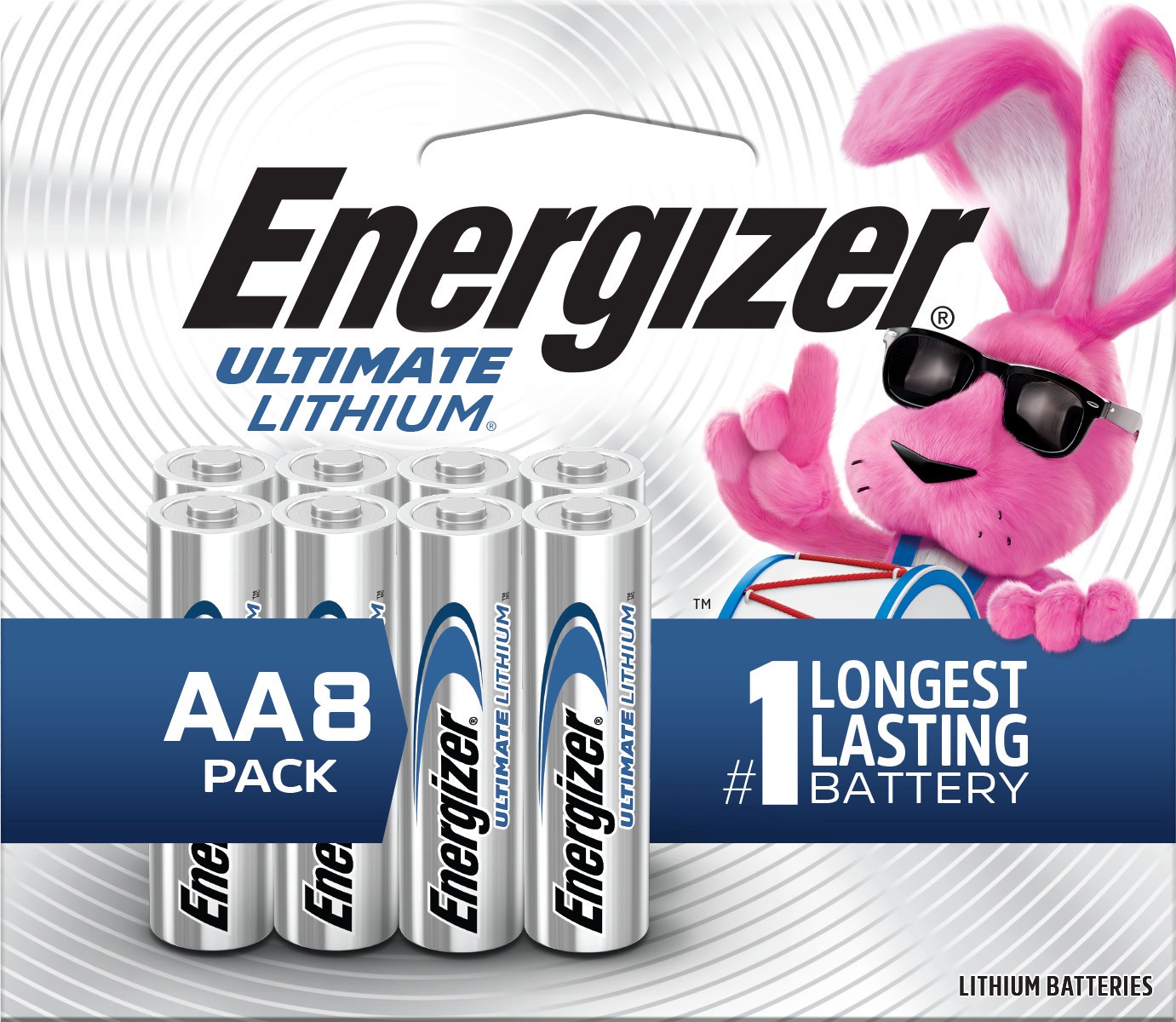 slide 1 of 6, Energizer Ultimate Lithium Lithium AA Batteries ( 8 -Pack), 1 ct