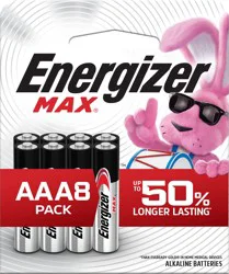 Energizer MAX Alkaline AAA Batteries ( 8 -Pack)