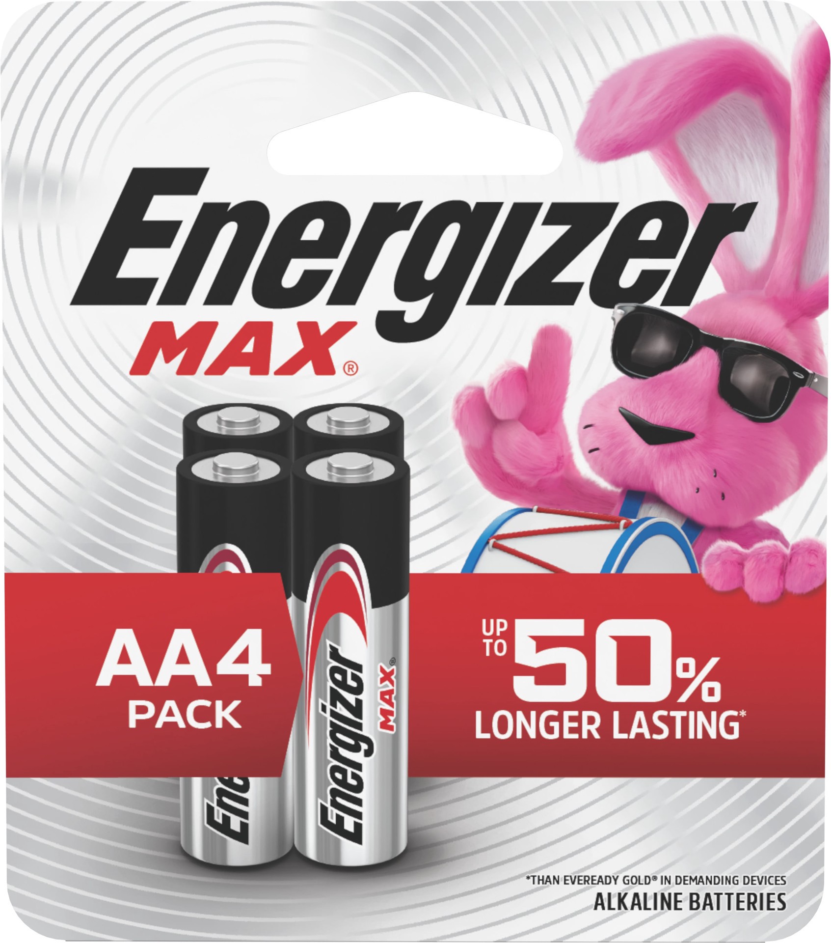 slide 1 of 6, Energizer MAX Alkaline AA Batteries ( 4 -Pack), 1 ct