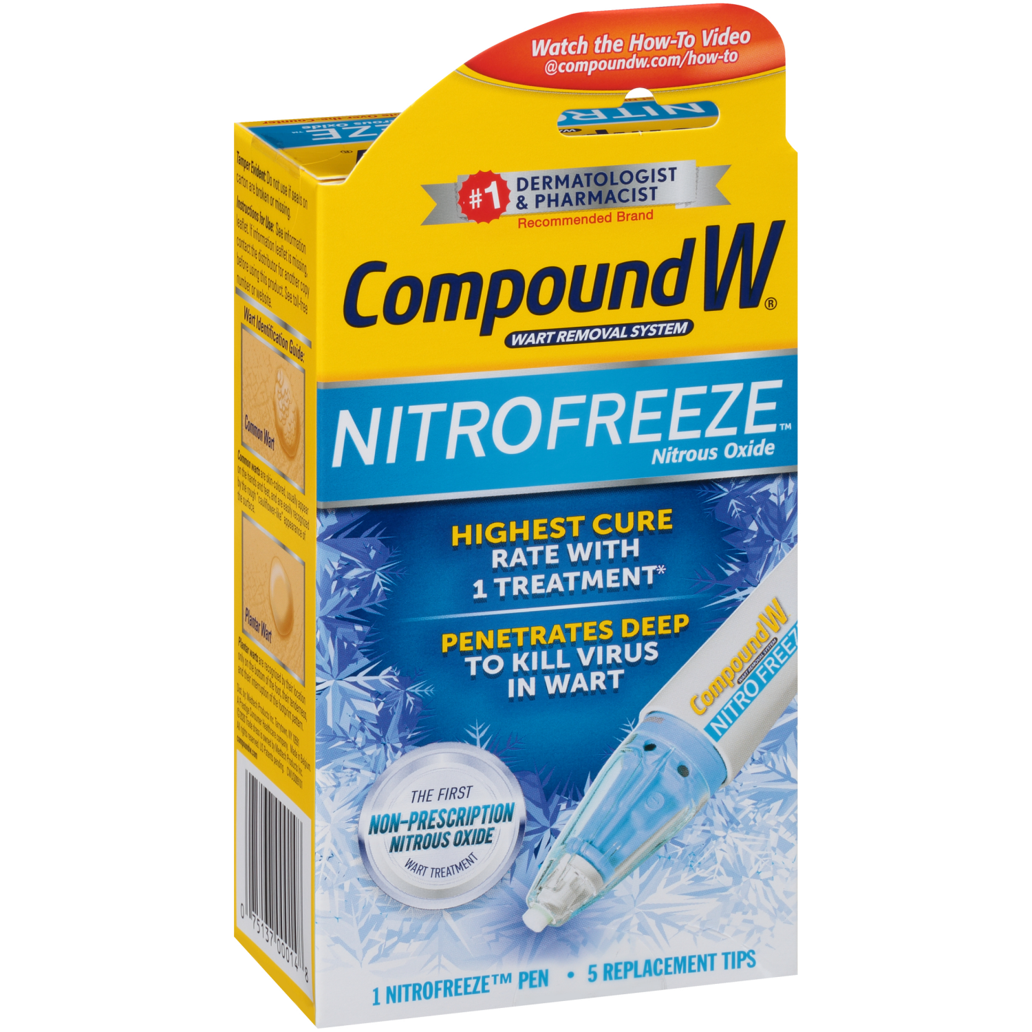 slide 3 of 4, Compound W NitroFreeze Wart Removal System 1 ea, 1 ct