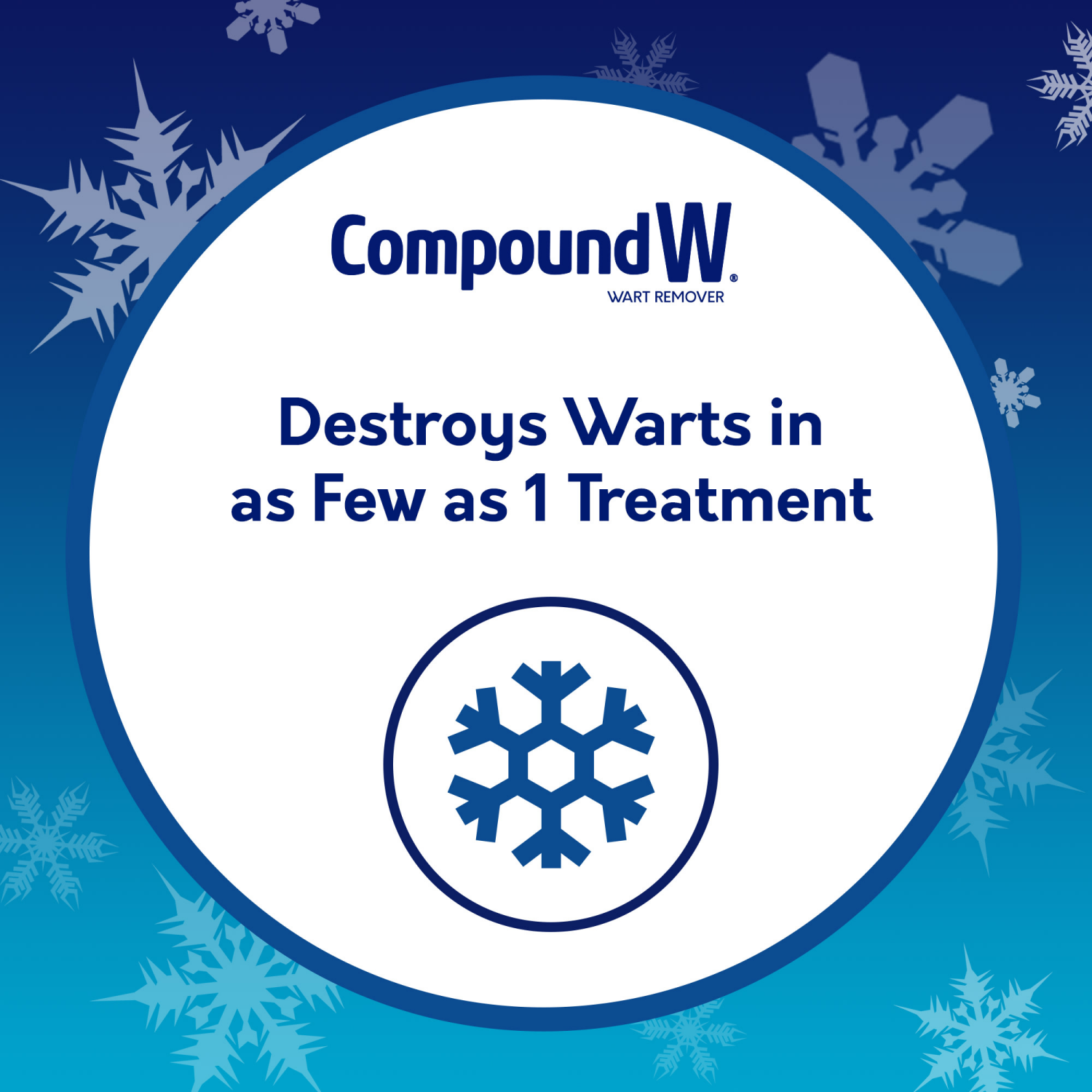 slide 5 of 5, Compound W Freeze Off Wart Remover, 8 Applications, 8 ct