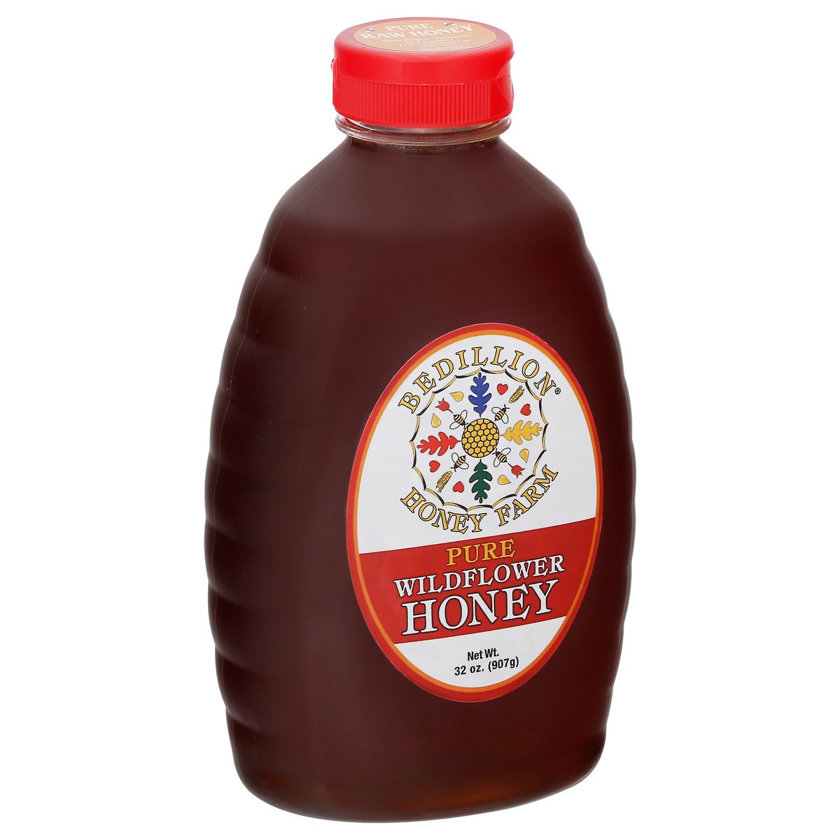 slide 5 of 9, Bedillion Honey Farm Pure Wildflower Honey 32 oz Bottle, 32 oz