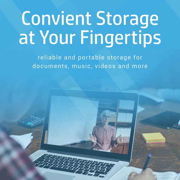 slide 6 of 8, HP V150W Usb 2.0 Flash Drive, 16Gb, Blue, P-Fd16GHPv150W-Ge, 1 ct