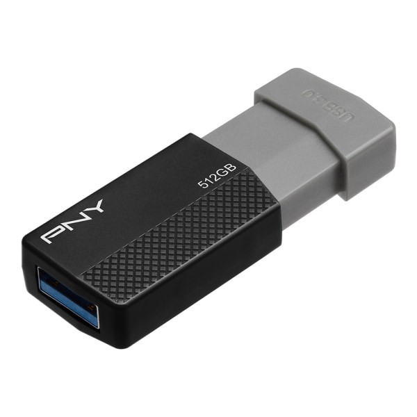 slide 5 of 6, PNY Usb 3.0 Flash Drive, 512Gb, Black, P-Fd512Eledge-Ge, 1 ct