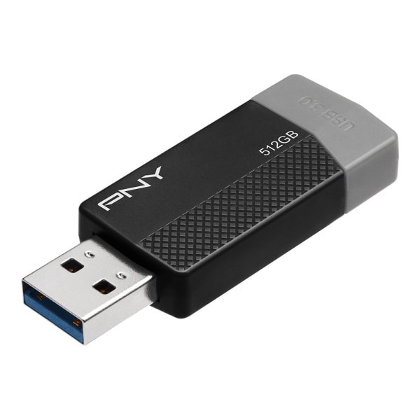 slide 3 of 6, PNY Usb 3.0 Flash Drive, 512Gb, Black, P-Fd512Eledge-Ge, 1 ct