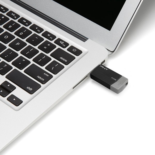 slide 2 of 6, PNY Usb 3.0 Flash Drive, 512Gb, Black, P-Fd512Eledge-Ge, 1 ct