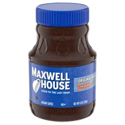 Maxwell House The Original Roast Instant Coffee, 8 oz Jar
