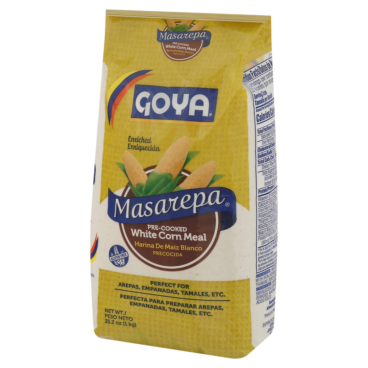 slide 2 of 9, Goya Corn Meal, White, Pre-Cooked, 35.2 oz