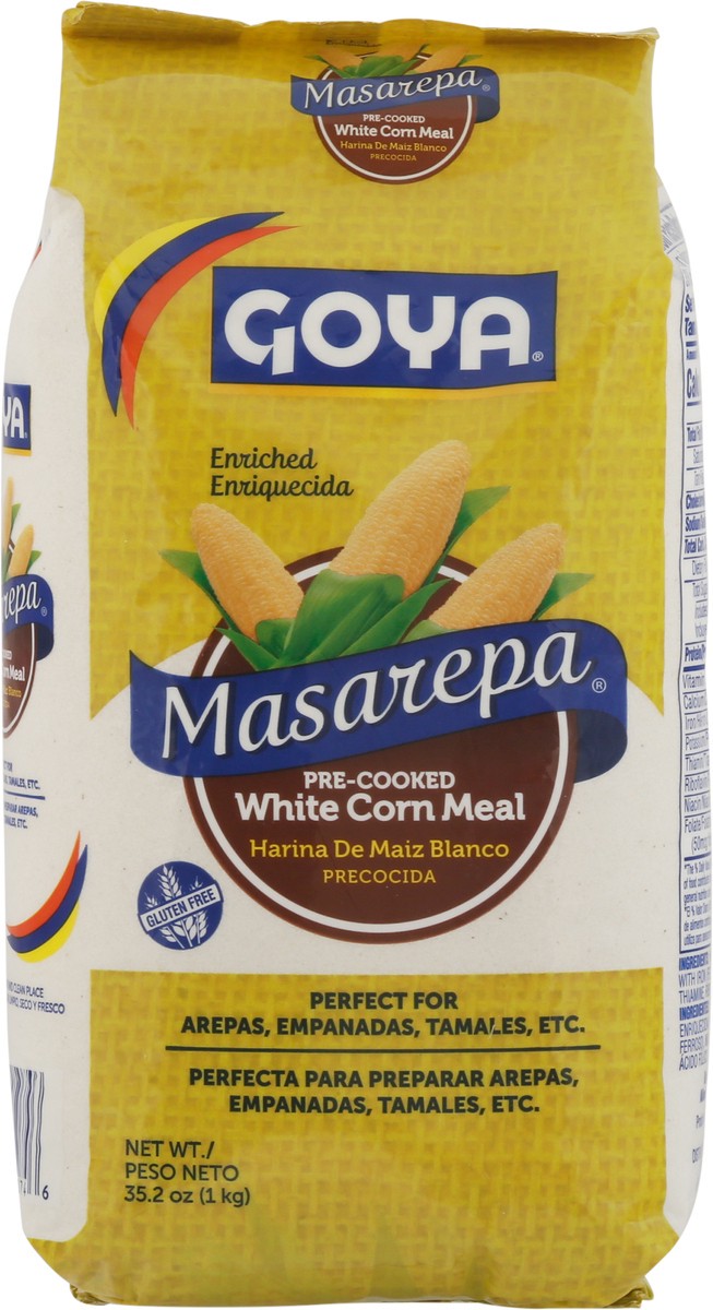 slide 6 of 9, Goya Corn Meal, White, Pre-Cooked, 35.2 oz