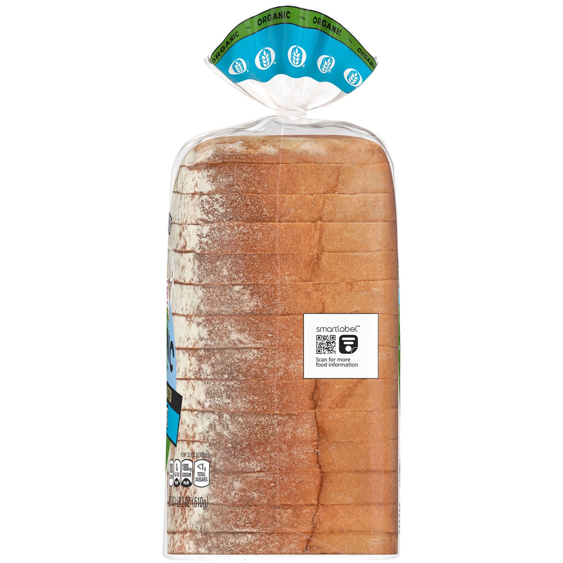 slide 2 of 5, Oroweat Organic Open Faced Country White Bread 18 Oz, 18 oz