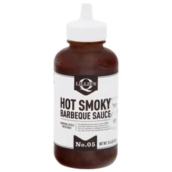 Lillie's Q Hot Smoky BBQ Sauce - 20 oz