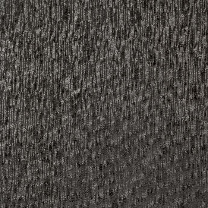 slide 2 of 2, Madeira 100% Blackout Rod Pocket Window Curtain Panel - Charcoal, 63 in