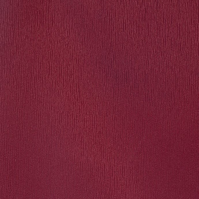 slide 2 of 2, Madeira 100% Blackout Rod Pocket Window Curtain Panel - Crimson, 84 in
