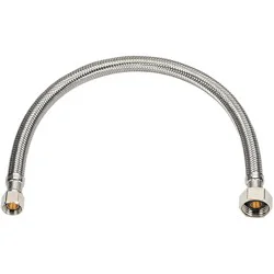 RELIABILT Flexible Faucet Supply Lines 3/8-in compression x 1/2-in FIP x 12-in Braided stainless steel