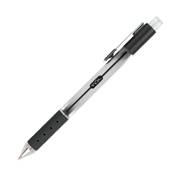 slide 3 of 10, TUL Retractable Gel Pens, Fine Point, Silver Barrel, Assorted Bright Inks, Pack Of 8 Pens, 8 ct
