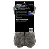 slide 5 of 5, Viking Detaling Towls Gray 2Pk, 2 ct