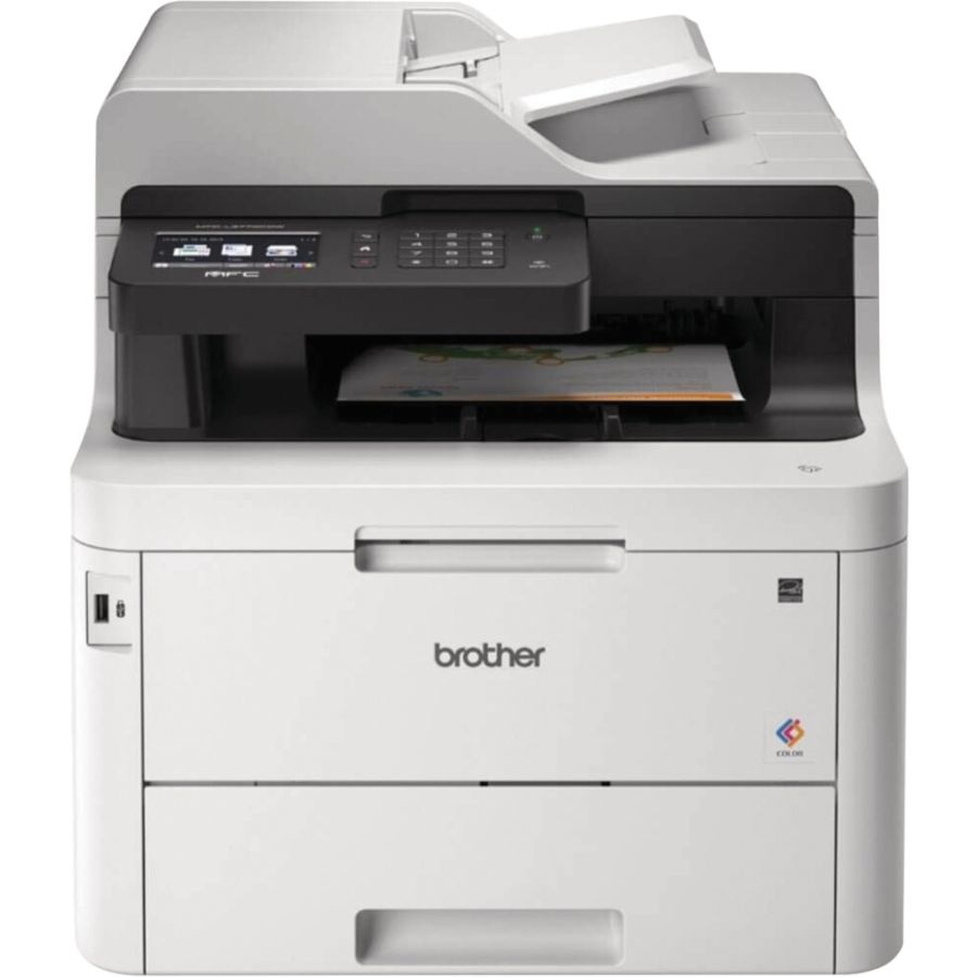 slide 10 of 10, Brother Wireless Color All-In-One Laser Printer, Scanner, Copier, Fax, Mfc-L3770Cdw, 1 ct