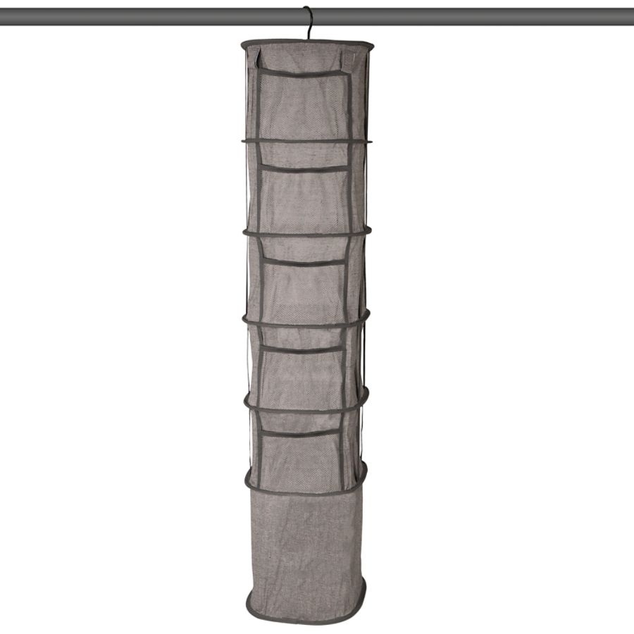 slide 2 of 6, Realspace 6-Tier Carousel Organizer, Brown/Grey, 1 ct