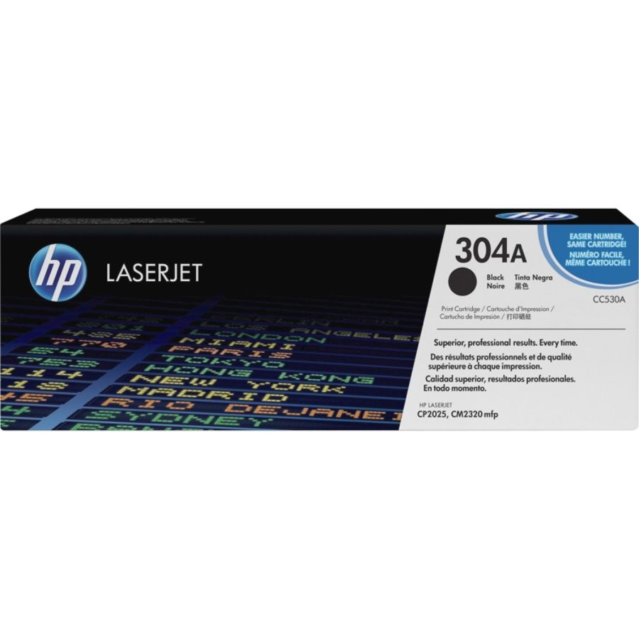 slide 4 of 4, HP 304A Black Original Toner Cartridge (Cc530A), 1 ct