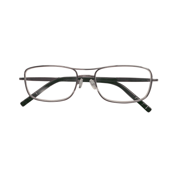 slide 3 of 3, Icu Eyewear Dde Men's Reader Glasses, Silver, +1.50, 1 ct