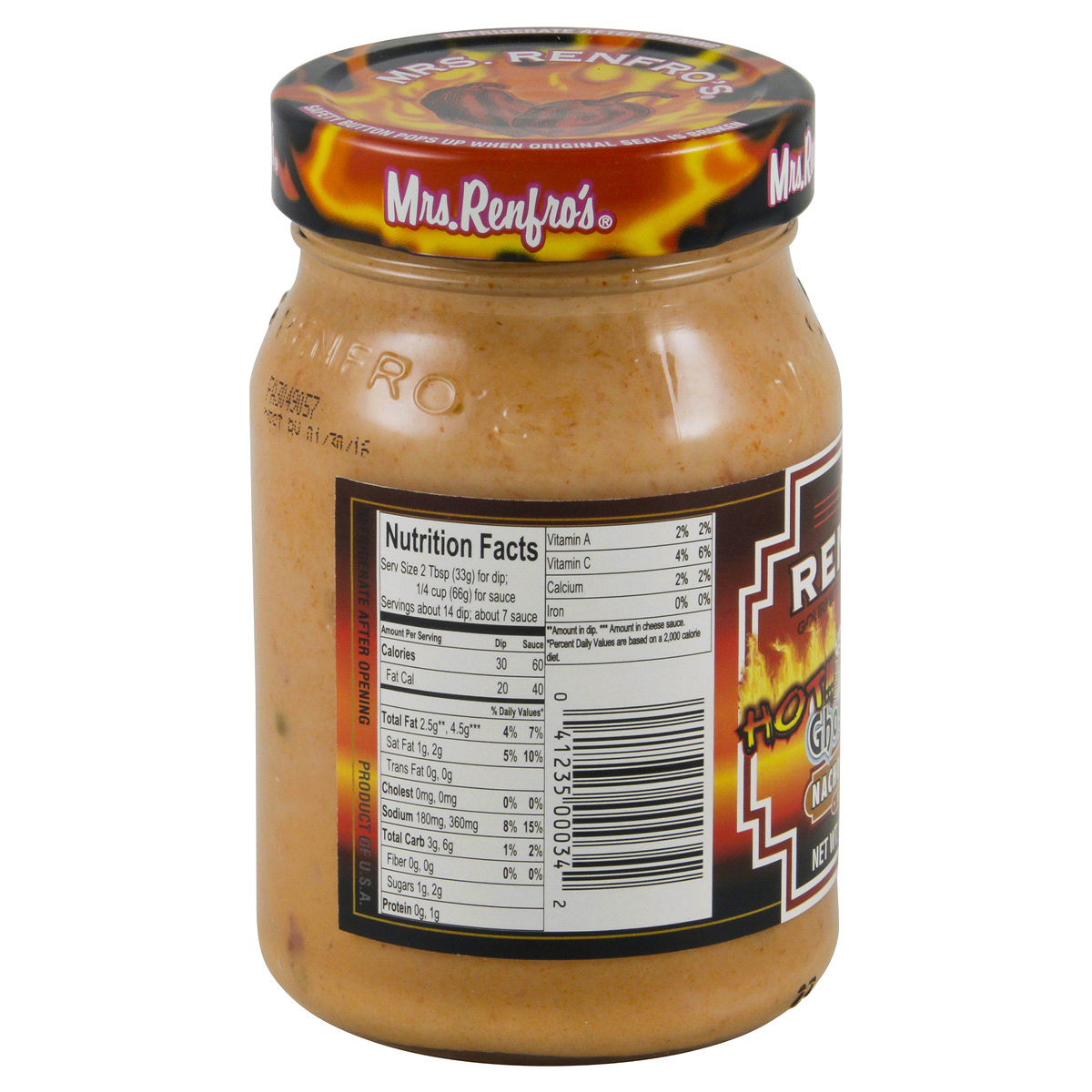 slide 4 of 4, Mrs. Renfro's Nacho Cheese Sauce 16 oz, 16 oz