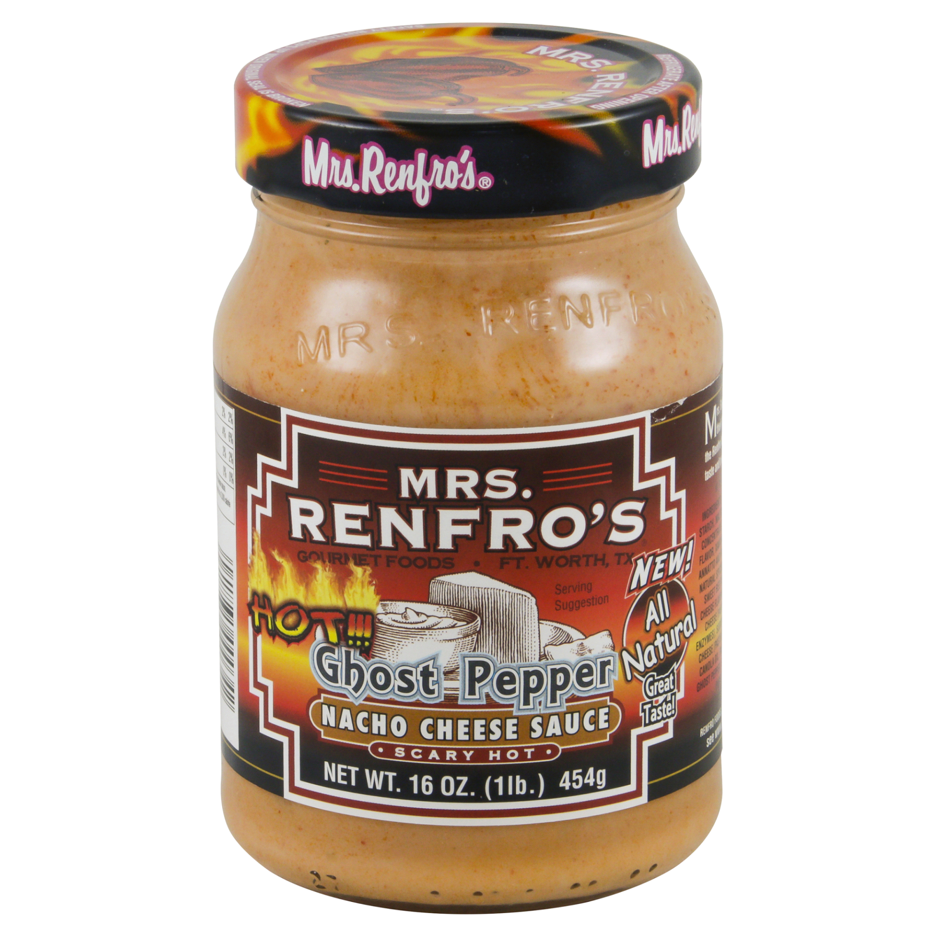 slide 1 of 4, Mrs. Renfro's Nacho Cheese Sauce 16 oz, 16 oz