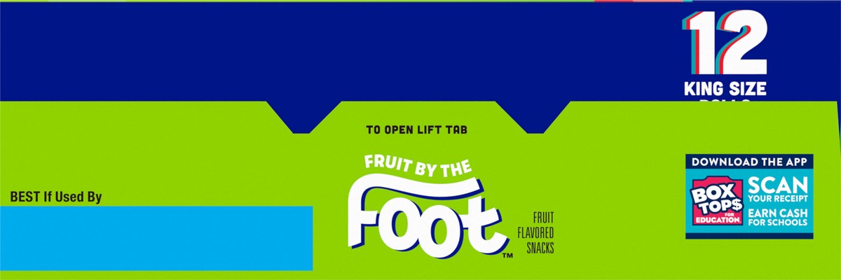 slide 5 of 14, Fruit by the Foot Fruit Flavored Snacks, Berry and Strawberry Tie-Dye, 12 King Size Rolls, 15 oz, 12 ct