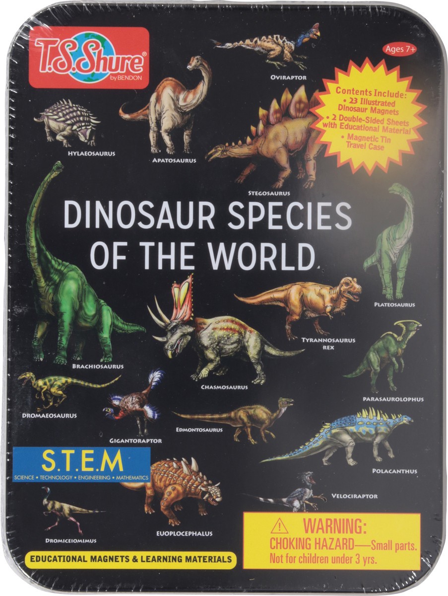 slide 11 of 12, Bendon Dinosaur Species Mini Tin - Each, 1 ct