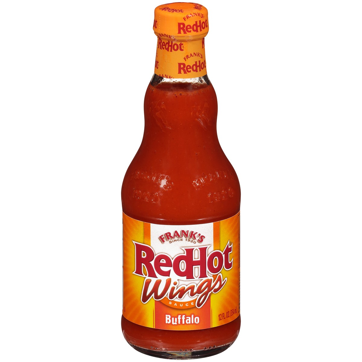 slide 1 of 7, Frank's RedHot Buffalo Wings Hot Sauce, 12 fl oz
