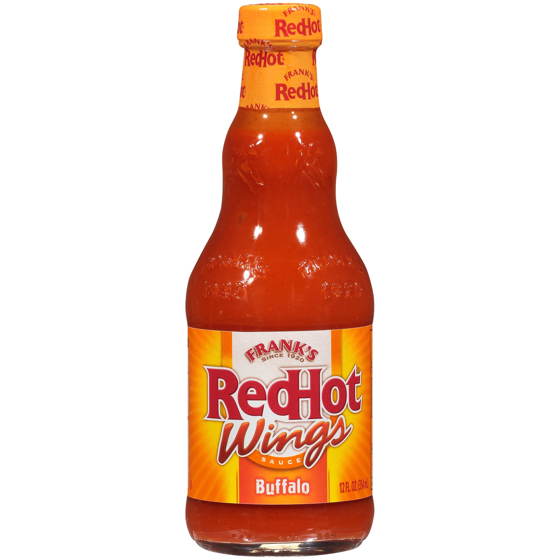 slide 1 of 7, Frank's RedHot Buffalo Wings Hot Sauce, 12 fl oz, 12 fl oz