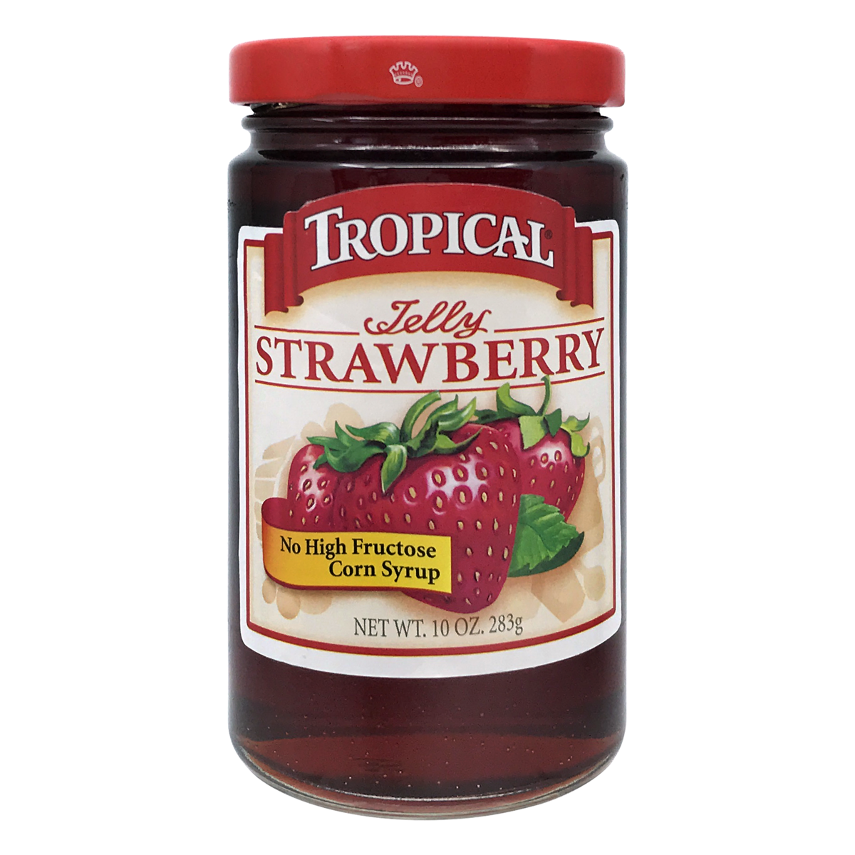 slide 1 of 1, Tropical Jelly Strwbry, 10 oz