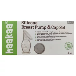 Haakaa Generation 2 Silicone Breast Pump with Cap
