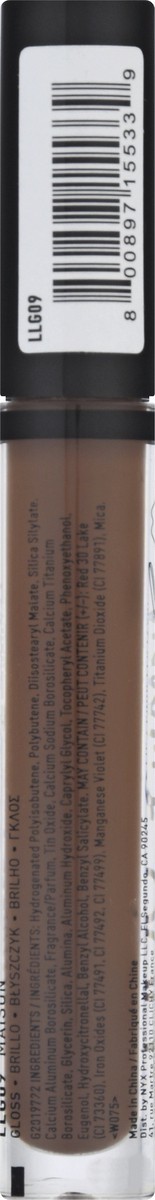 slide 4 of 11, NYX Professional Makeup Maison LLG09 Lip Gloss 0.11 oz, 0.11 fl oz