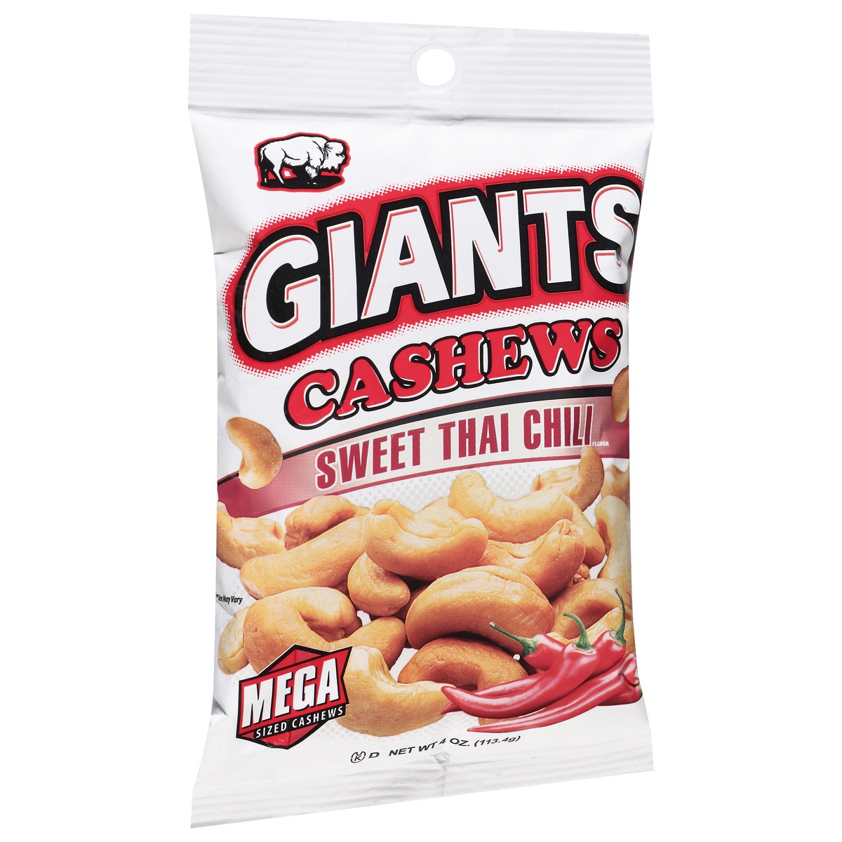 slide 7 of 14, GIANTS Sweet Thai Chili Mega Cashews 4 oz, 4 oz