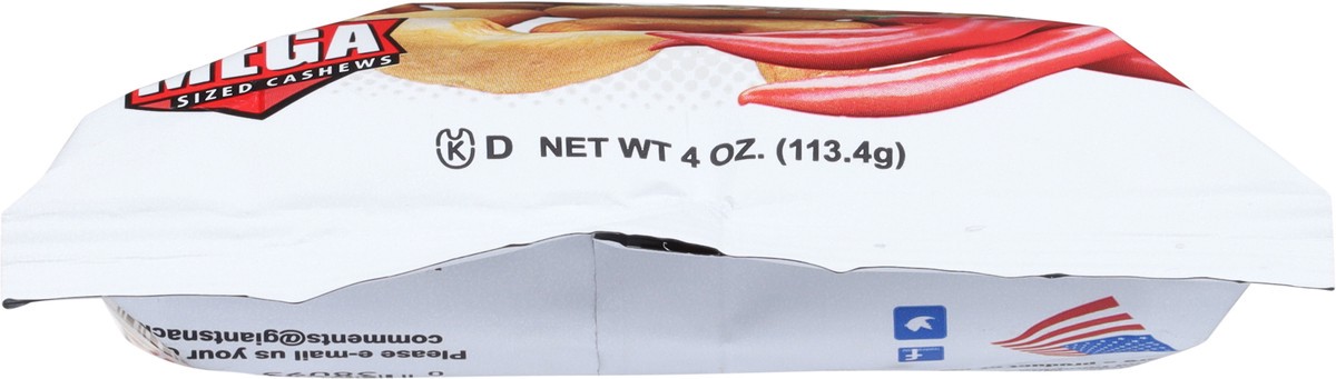 slide 6 of 14, GIANTS Sweet Thai Chili Mega Cashews 4 oz, 4 oz