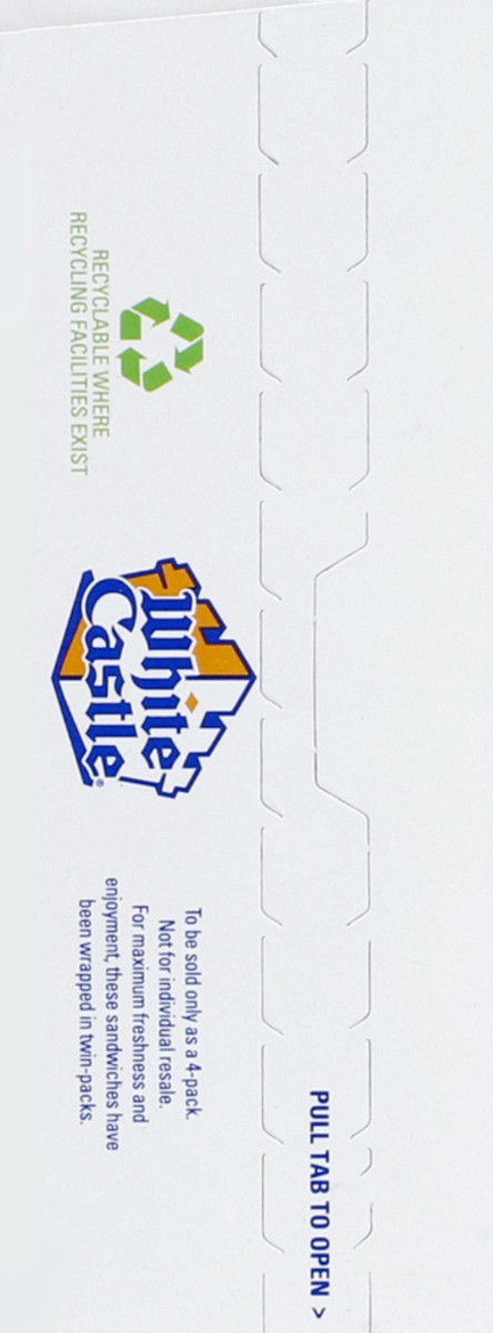 slide 3 of 6, White Castle Black Bean Sliders, 4 ct