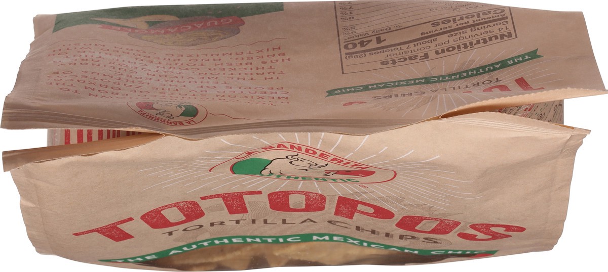 slide 3 of 9, La Banderita Totopos Tortilla Chips 14 oz, 14 oz