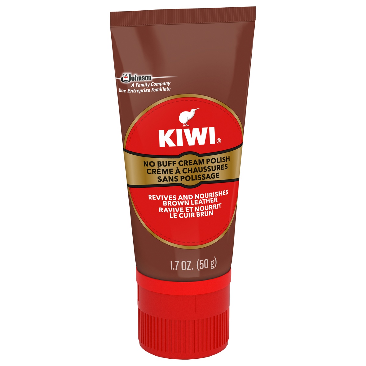 slide 7 of 8, KIWI Shine and Nourish Cream, Brown, 1.7 oz, 1.7 oz