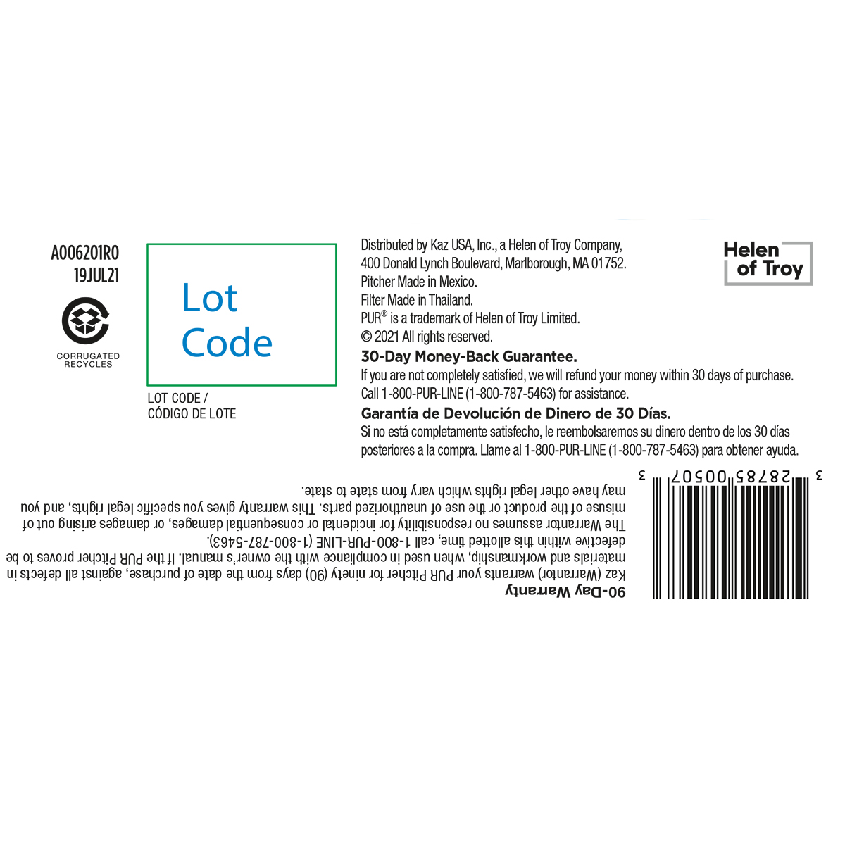 slide 19 of 21, PUR Ultimate 7 Cup Pitcher, 7 cups