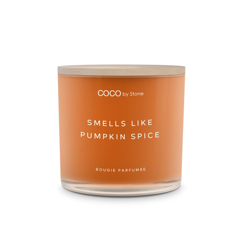 slide 1 of 1, Coco By Stone Smells Like Pumpkin Spice Candle, 15 oz