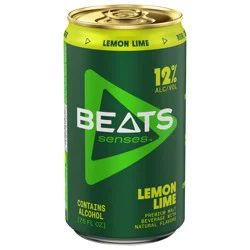 Beats Senses Premium Lemon Lime Malt Beverage 7.5 fl oz