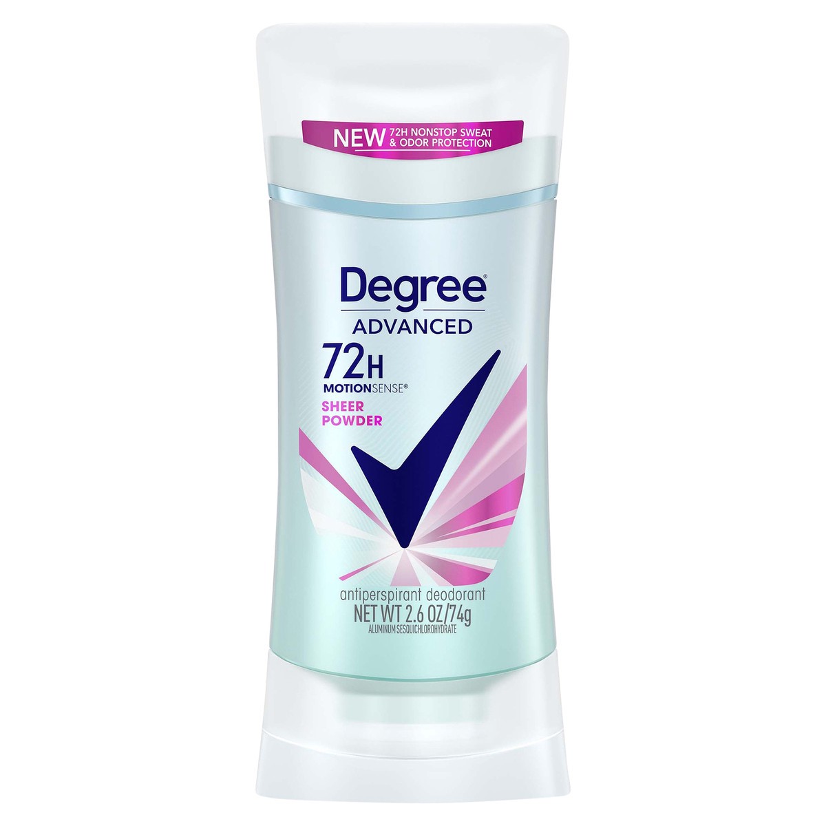 slide 2 of 7, Degree Sheer Powder MotionSense Antiperspirant Deodorant - 2.6 Oz, 2.6 oz